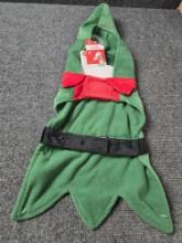 Pet Holiday Elf Costume, Size M