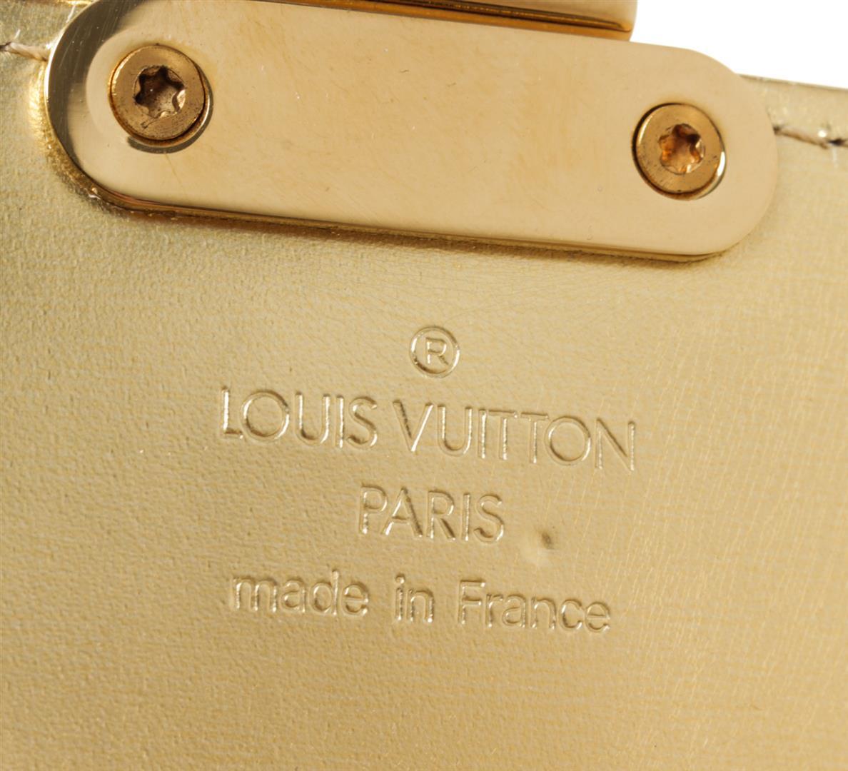 Louis Vuitton Gold Leather Top Handle Bag