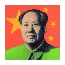 Chairman Mao by Steve Kaufman (1960-2010)