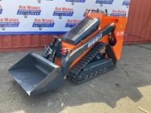 (Inv.4) New Unused Diggit Model SCL850 Tracked Skid Loader with Auxiliary Hydraulics