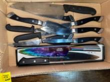LOT OF ASSORTED COMMERCIAL KNIVES