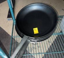QTY. 4 - COMMERCIAL FRYING PANS