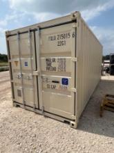 One Trip 20' Shipping Container with Easy Open Doors on One End
