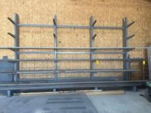 CANTILEVERED HD STEEL RACK ONLY