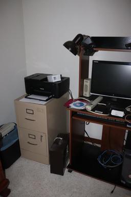 Quantity of Office equipment to include Desk, Printer, Computer, Etc.