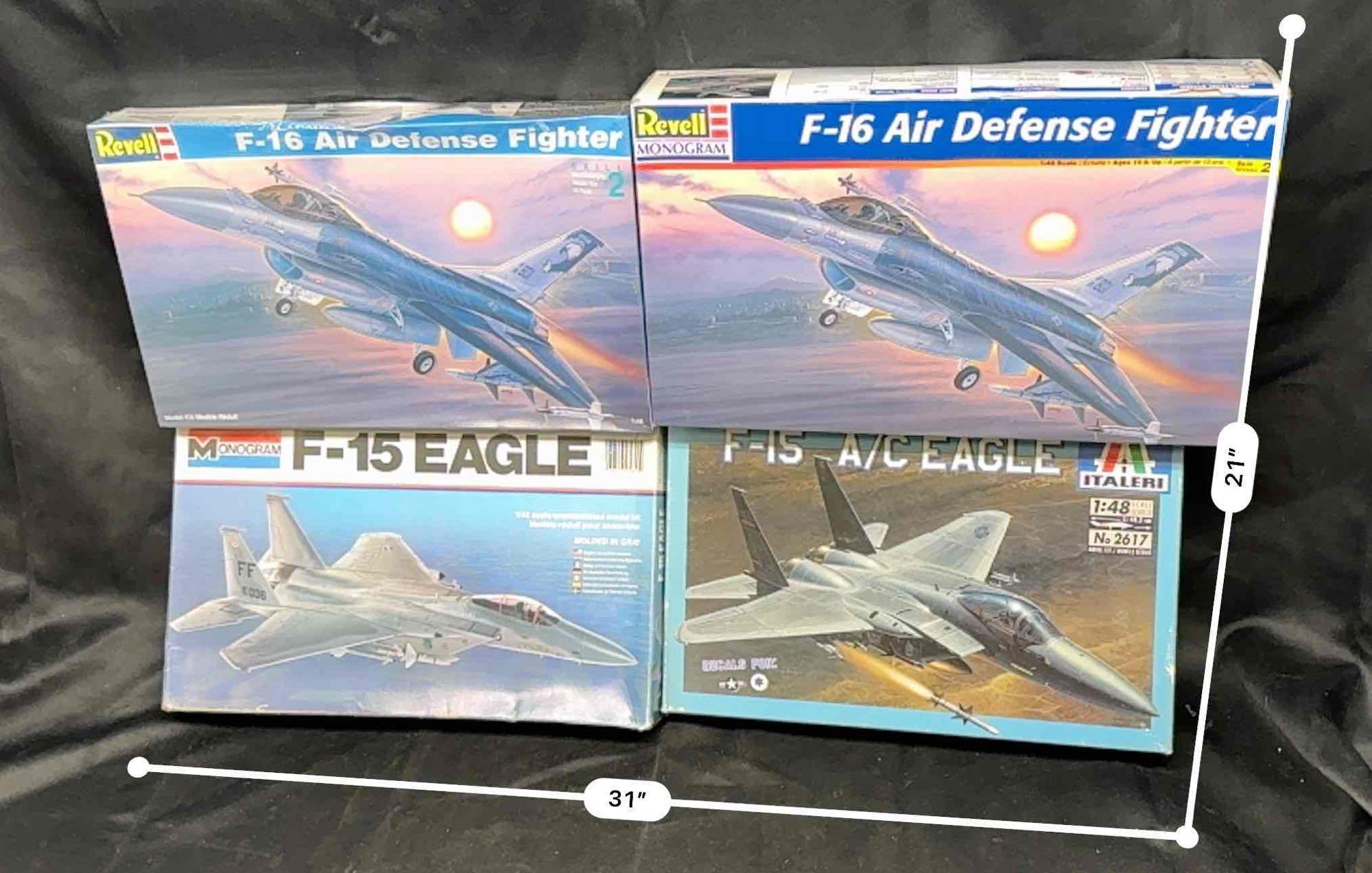 Military Aircraft Model Kits Revell, Italeri, Monogram more