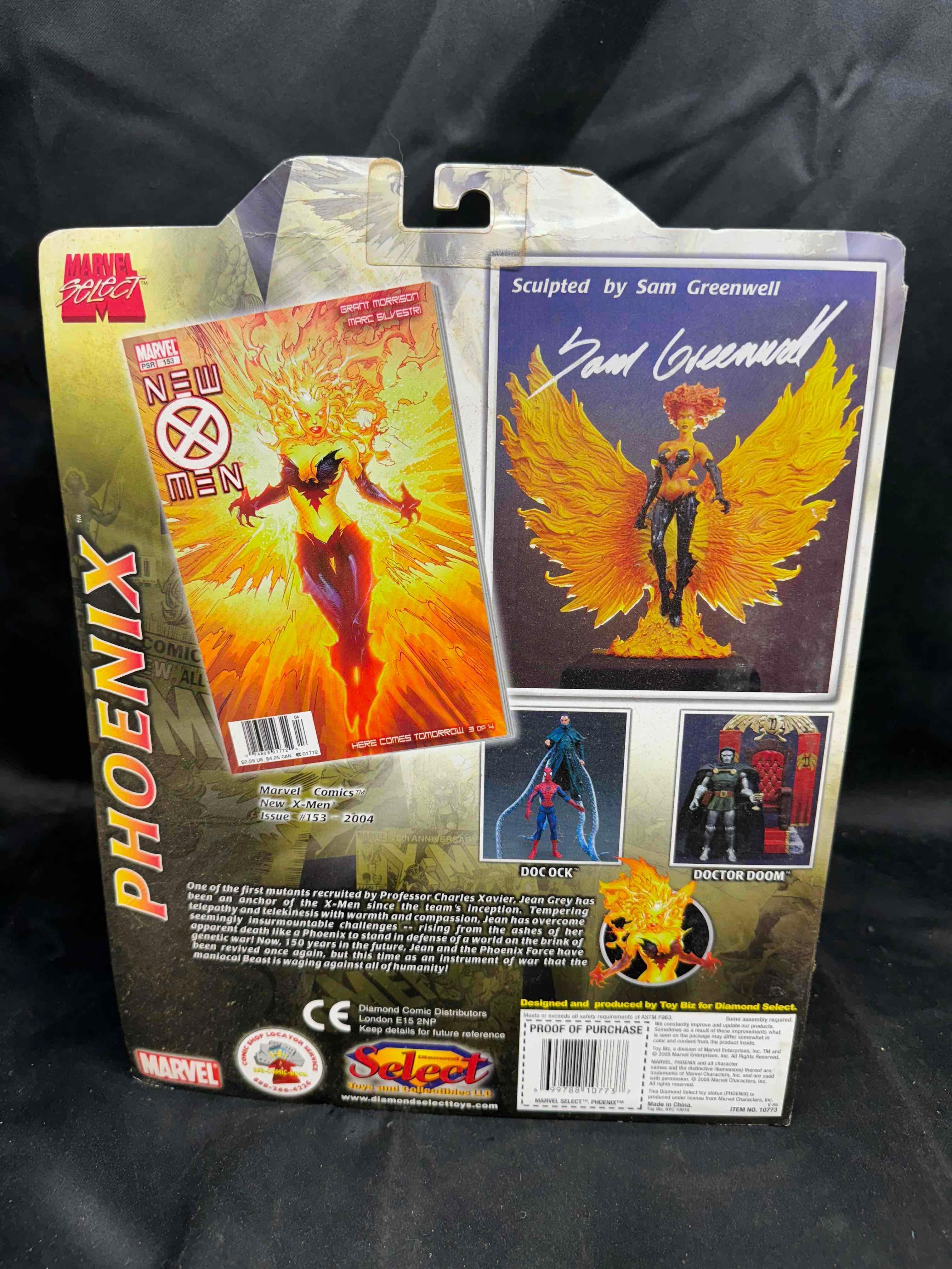 Dark Phoenix Diamond Select Marvel 8" Figure Very Rare 2005