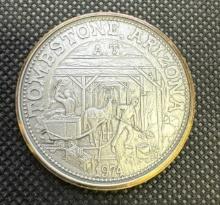 20.69 Gram Tombstone Arizona 999 Fine Silver Bullion Coin