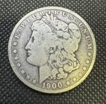 1900-O Morgan Silver Dollar 90% Silver Coin 26.10 Grams