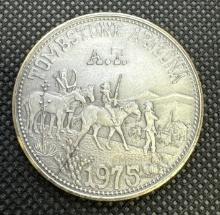 21.79 Gram Tombstone Arizona .999 Fine Silver Bullion Coin
