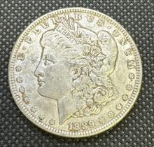1889 Morgan Silver Dollar 90% Silver Coin