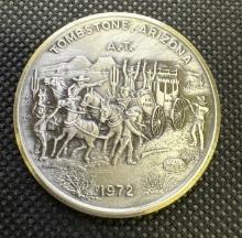 25.60 Gram Tombstone Arizona .999 Fine Silver Bullion Coin