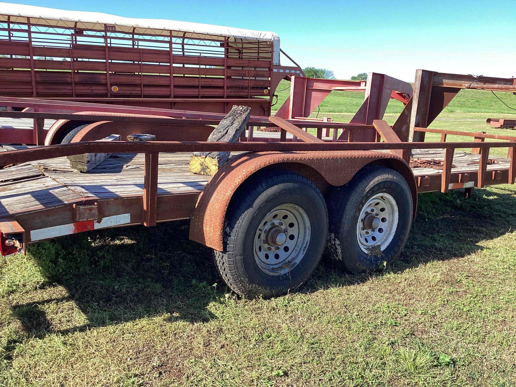 Gooseneck trailer