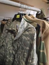 12 - Assorted Military Uniform Tops. Multiple Branches and Styles. All one Money.
