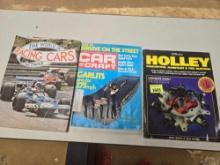 Stack of 3 Automotive Books.