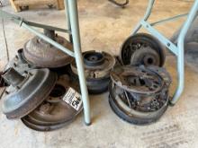 FORD MODEL A STYLE BRAKE AND HUB PARTS