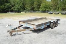 6 1/2ft X 16ft tandem axle trailer