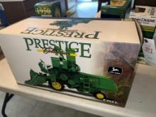 1/16 scale Prestige JD 45 Combine w/JD #10 cornhead