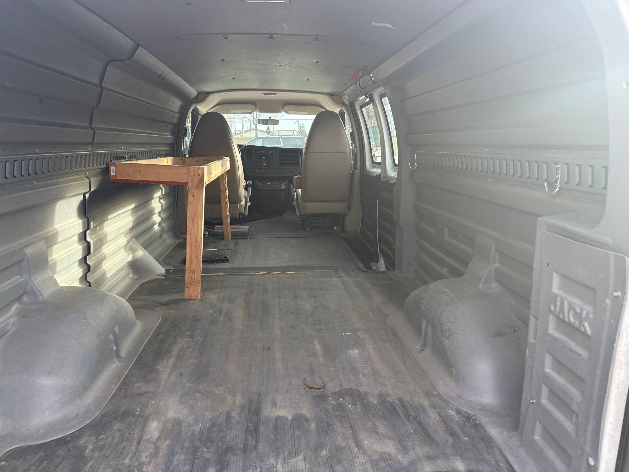 2013 Chevy 2500 Cargo Van