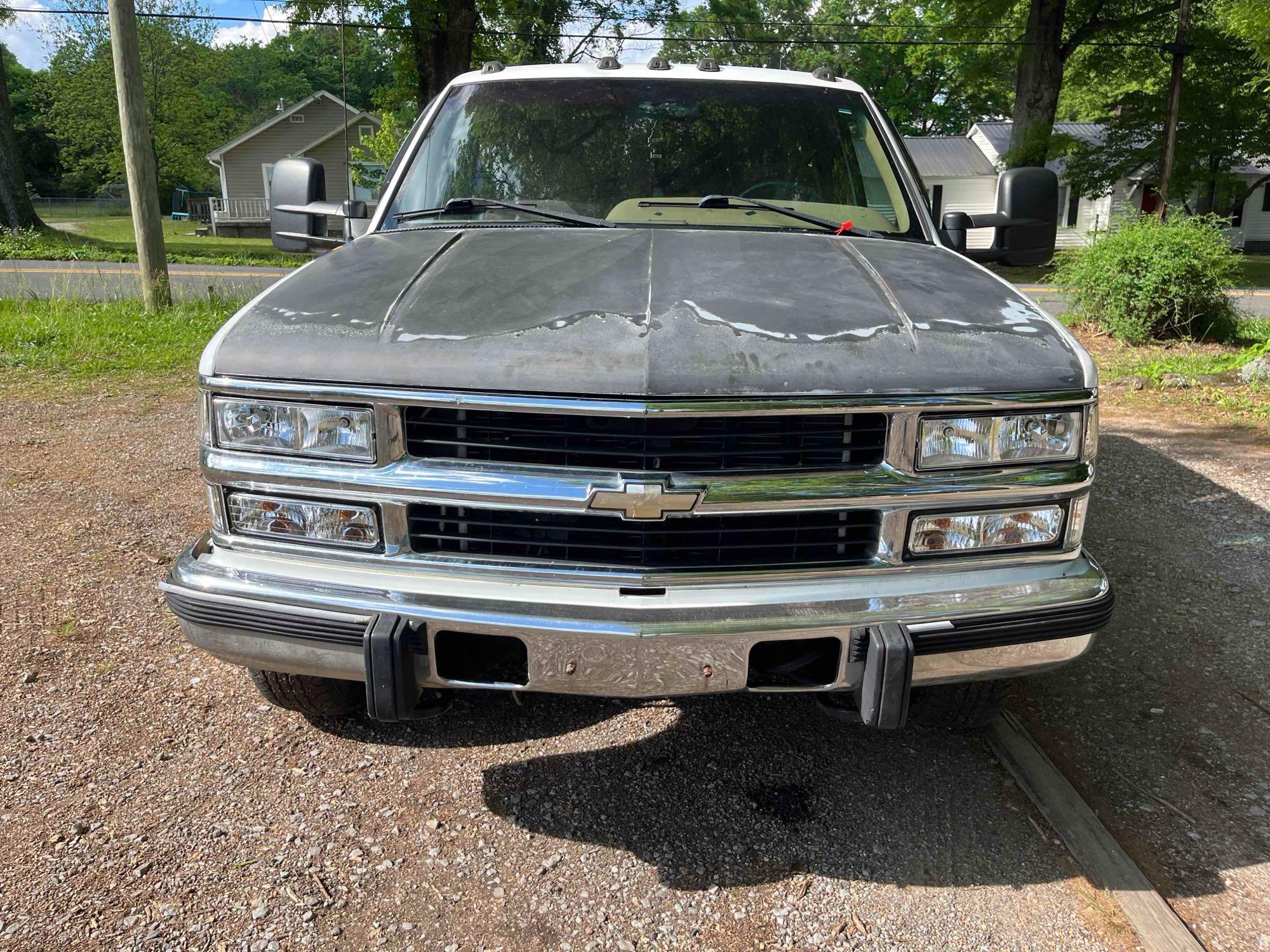 1995 Chevrolet C3500 Pickup Truck, VIN # 1GCHC33N5SF006413