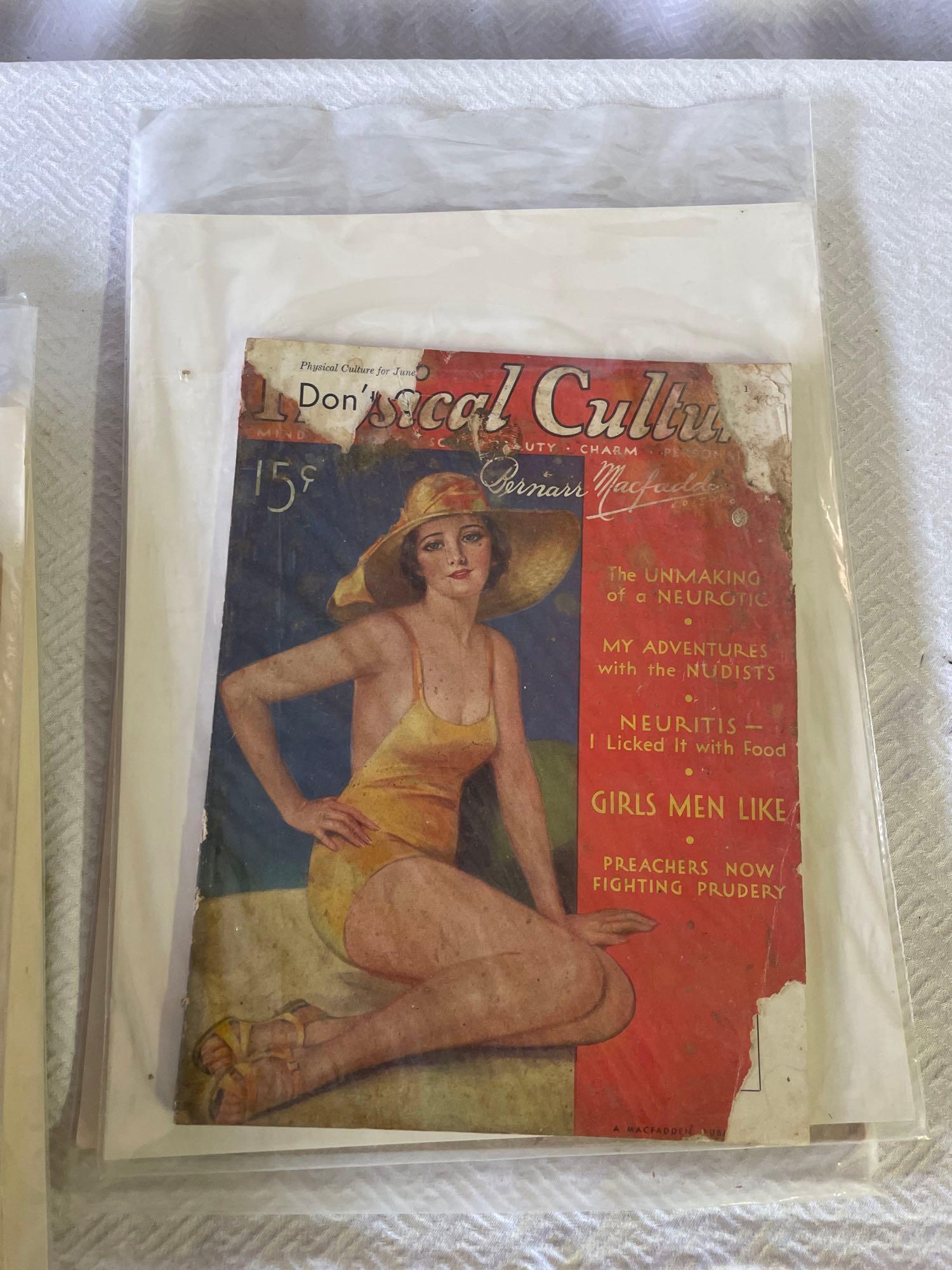 1930s-40s Physical Culture Magazines (9)