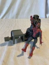 Spider-Man Posable Action Figure with Gargoyle Prop