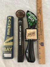 OddSide, Collective Arts, & Maumee Bay Brewing Tap Handles