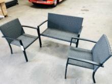 3PC MOSAIC PATIO FURNITURE