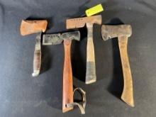 (4) Assorted hatchets -see photo's-