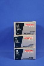 Ammo, Federal Classic 44 Rem Mag. 60 total rounds.