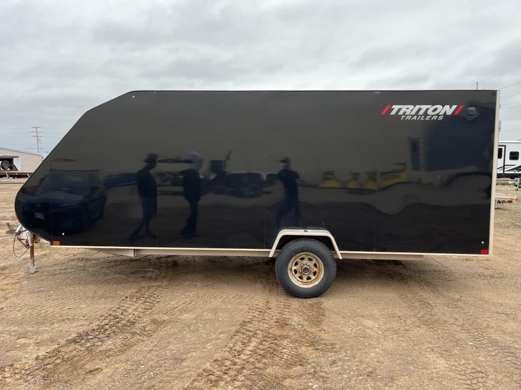 2020 Triton 17' Aluminum Enclosed Trailer