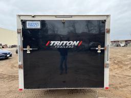 2020 Triton 17' Aluminum Enclosed Trailer