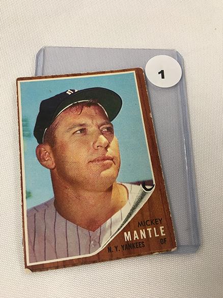 1962 Topps Mickey Mantle #200