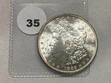 1882-S Morgan Dollar, UNC-60