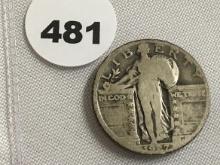 1927-D Standing Liberty Quarter G