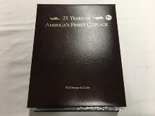 25 Years of America's Finest Coinage 12 Proof Set Pages