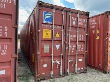 (1) Used 40' Shipping Container