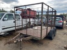 Double Axle Stock Trailer N/T