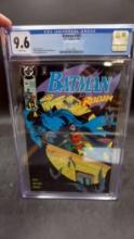 Cgc Graded 1991 D.C. Batman #465 Comic Book