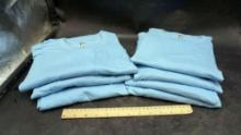Blue American Apparel T Shirts (Size 2X)