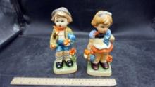 Boy & Girl Figurines