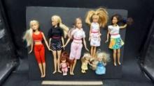 8 - Barbie & Kelly Dolls