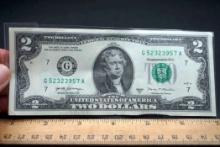 2017 Two Dollar Bill
