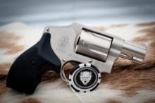 Smith and Wesson Stainless, model 442 Airweight, 38 special, serial number BPJ1966