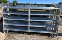35 Galvanized Lightweight Panels - 9 ft 9 in x 59 in - Panels Clamp Together