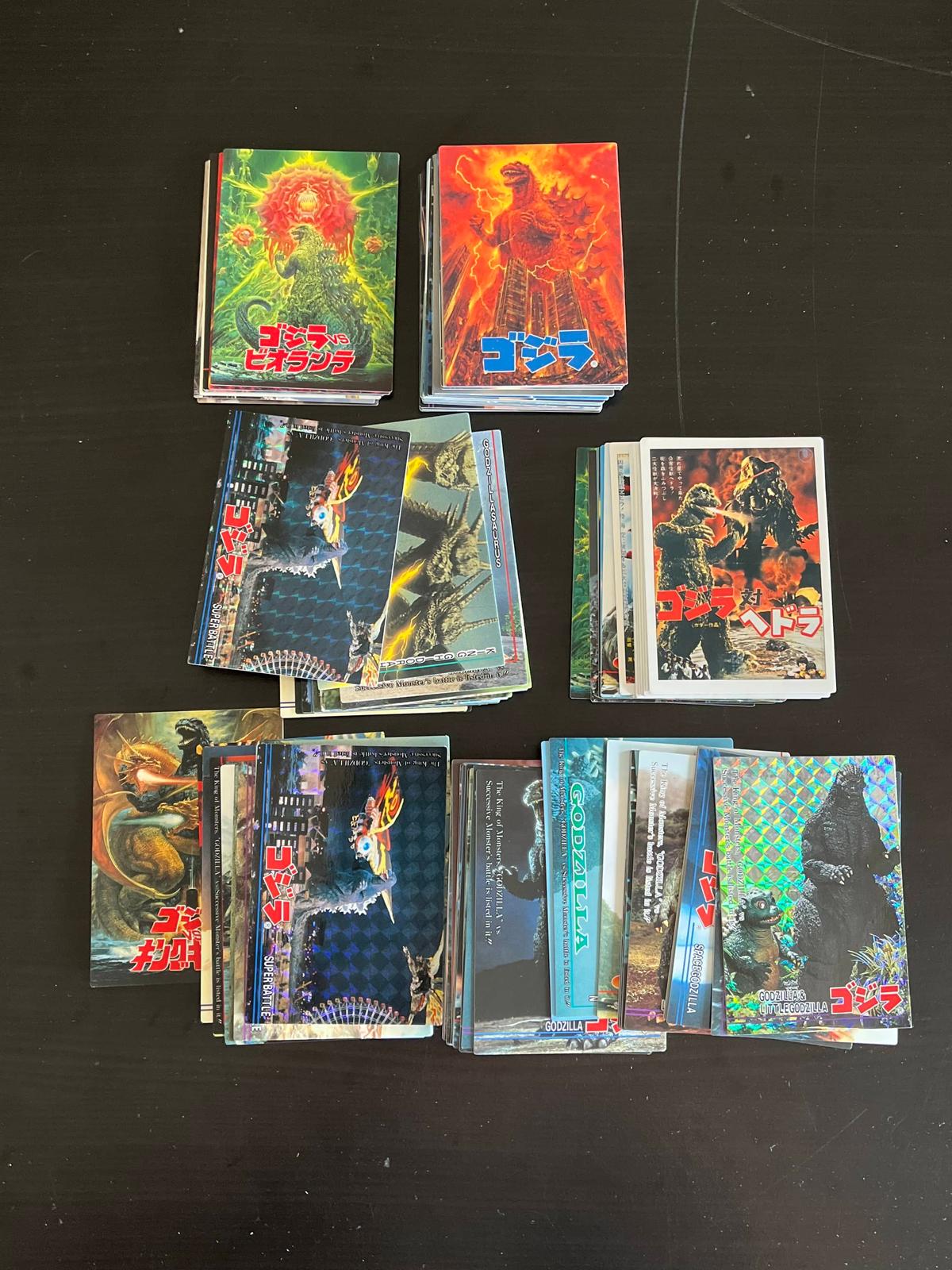Godzilla (1995) Japanese Non-Sport Card Lot of 115+ Cards