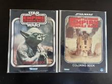 (2) Vintage Star Wars ESB Coloring Books