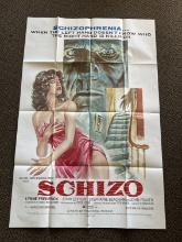Schizo Original 1977 Movie Poster