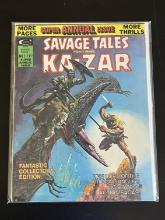 Savage Tales Featuring Ka-zar Annual Marvel Magazine #1 Bronze Age 1975
