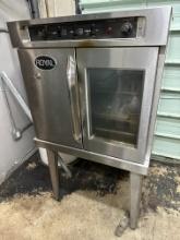 Royal RECO-1 2dr. Full Size Single Electric Convection Oven on Legs 208V 1PH (1 glass & 1 S/S door)